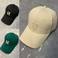 Кепка універсальна котон 56-59 на регуляторі (6 шт.) мікс