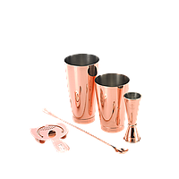 Набор для коктейля (5 предметов) медного цвета Bartender`s Copper Set BarFly