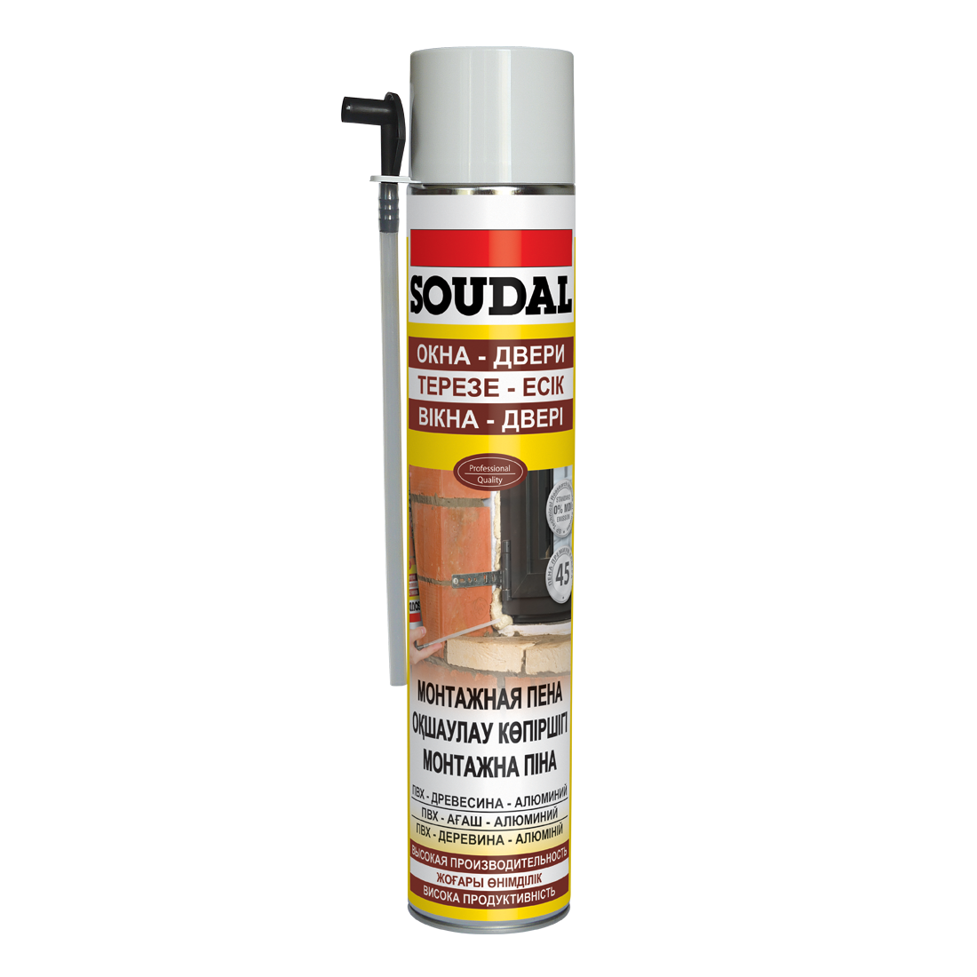 Піна монтажна SOUDAL піна для будівництва 500 мл