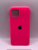 Чохол Silicone Case Full Protective (AA) для Apple iPhone 13 (6.1") (Рожевий / Barbie pink) 49838