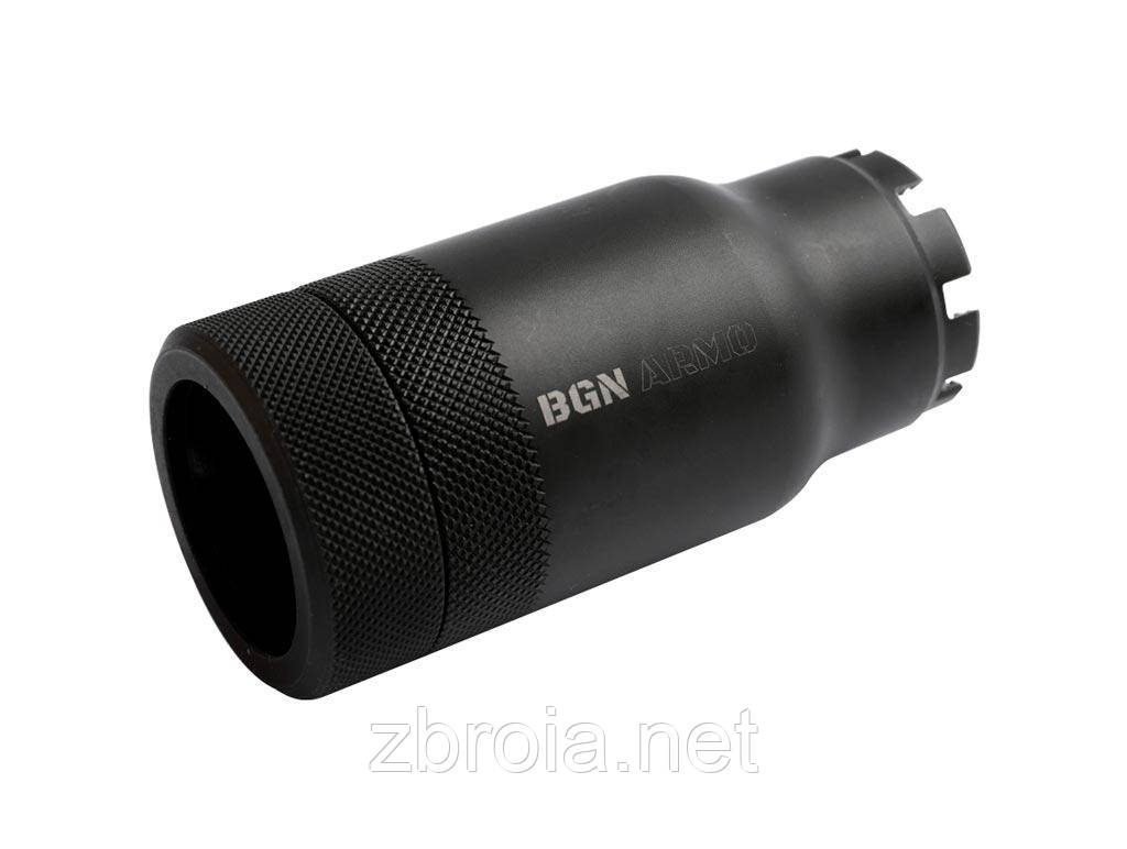 Пламегасник BGN FH02 для АК кал. 5,45. Резьба М24x1.5R