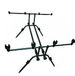 Род-під підставка для 4 вудлищ алюмінієвий, фото 2