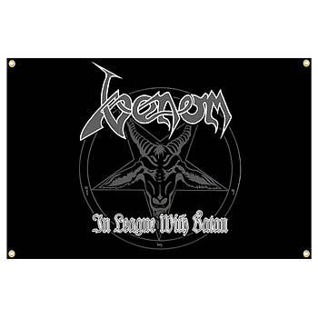 Прапор Venom "In League With Satan" sfc-014