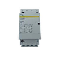 Контактор модульний 16А КМ-2-16-40 4 no 230v Тechno Systems