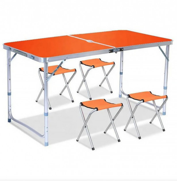 Раскладной Туристический Стол для Пикника со Стульями Easy Campi в ...