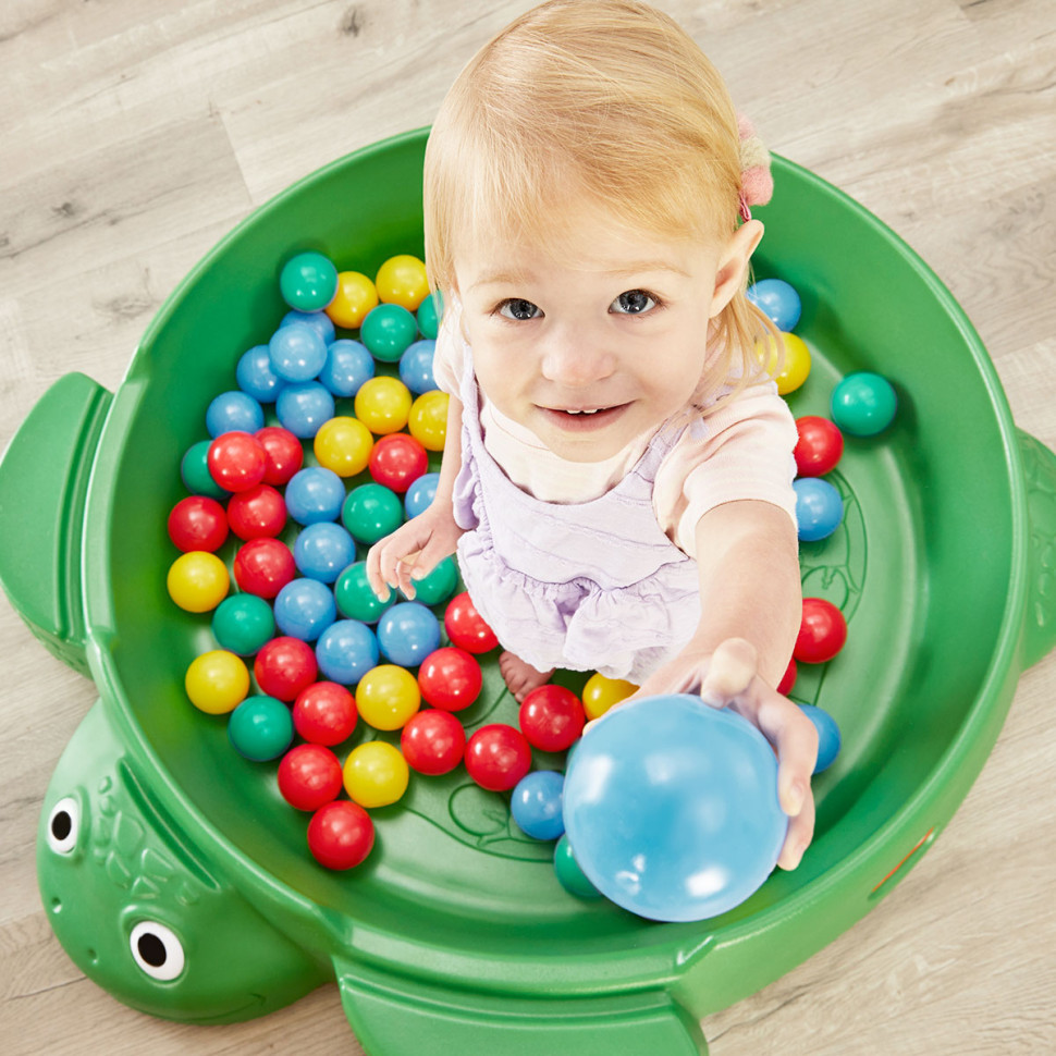 Набор игрушек для сухого бассейна Разноцветные шарики Little Tikes 642821E4C, 100 шт, Land of Toys - фото 5 - id-p1801427545