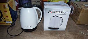 Електричний чайник Delfa DK 3500 X White No 230102104, фото 1