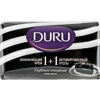 Твердое мыло Duru с активированным углем Глубокое Очищение 80 г (8690506489427)