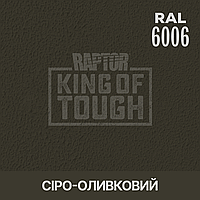 Пигмент для колеровки покрытия RAPTOR Серо-оливковый (RAL 6006)