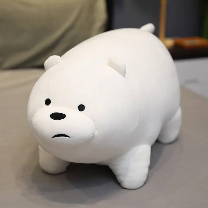 М'яка іграшка Подушка Kawaii Білий Ведмідь 30 см Мультфільм Вся правда Про Ведмеді