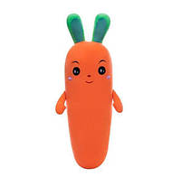 Велика м'яка плюшева іграшка-антистрес морквина іграшка-подушка обіймашка 130 см