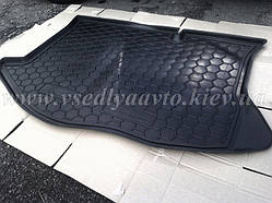 Килимок в багажник FORD Fiesta з 2010-2015 рр. (AVTO-GUMM) пластік+гума