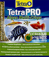 TetraPro Algae Multi-Crisps 12 гр корм для травоядных аквариумных рыб