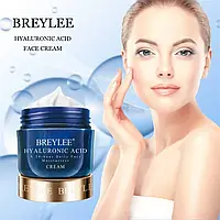 Крем для обличчя з гіалуроновою кислотою HYALURONIC ACID 24h Daily Face Moisturize BREYLEE, 40 г
