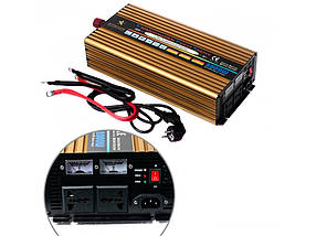 Інвертор LC-Star Solar з 2000 W із зарядкою, перетворювач із синусоїдальною хвилею, фото 5