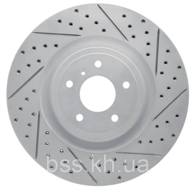 Диск гальмівний передній R1 CONCEPTS CARBON GEOMET INFINITI QX56/QX80 11-22 Nissan Armada 17-22 432061LB0A