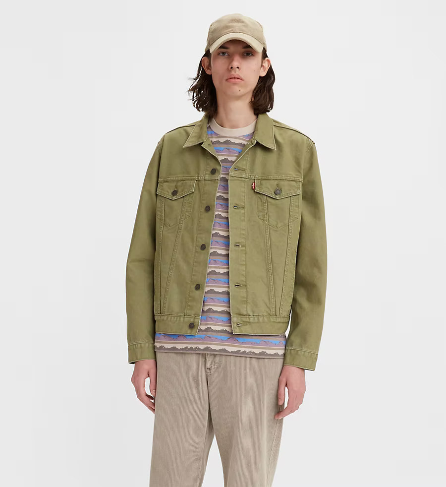 Джинсова чоловіча куртка Levi's оригінал, фото 1