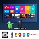 Портативний проектор BYINTEK P20 оновленна версія з WiFi, підтримкою 4K 3D та акумулятором на 8000mAh (P20UFO), фото 8