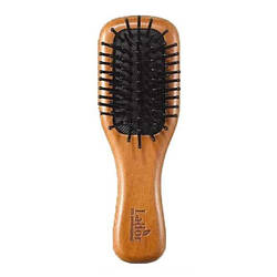 Масажна мінірозчіска для волосся з дерев'яною ручкою Lador Mini Wooden Paddle Brush