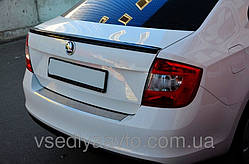 Спойлер кришки багажника Skoda Rapid 2012-