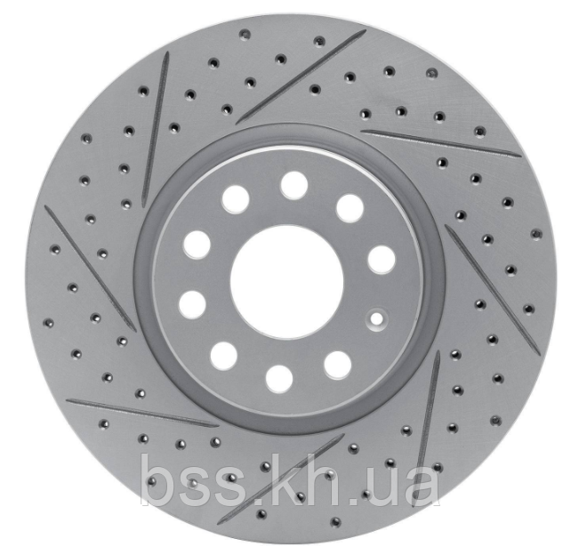 Диск гальмівний передній R1 Concepts Carbon Geomet для VAG 312/25 830-74053 561615301B