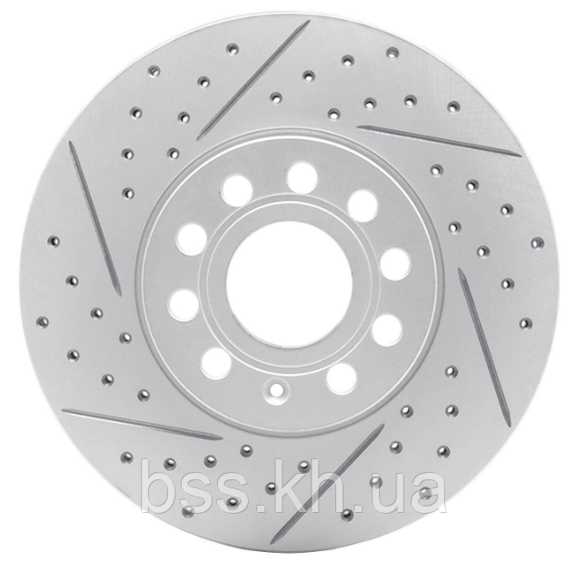 Диск гальмівний передній R1 Concepts Carbon Geomet для VAG 288/25 830-74028 5Q0615301H