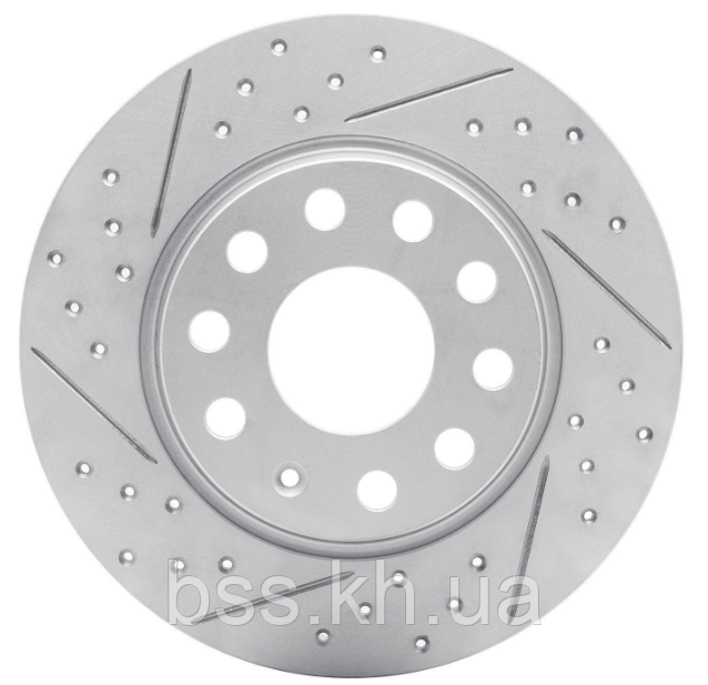Диск гальмівний задній R1 Concepts Carbon Geomet для VAG 253/10  830-74033