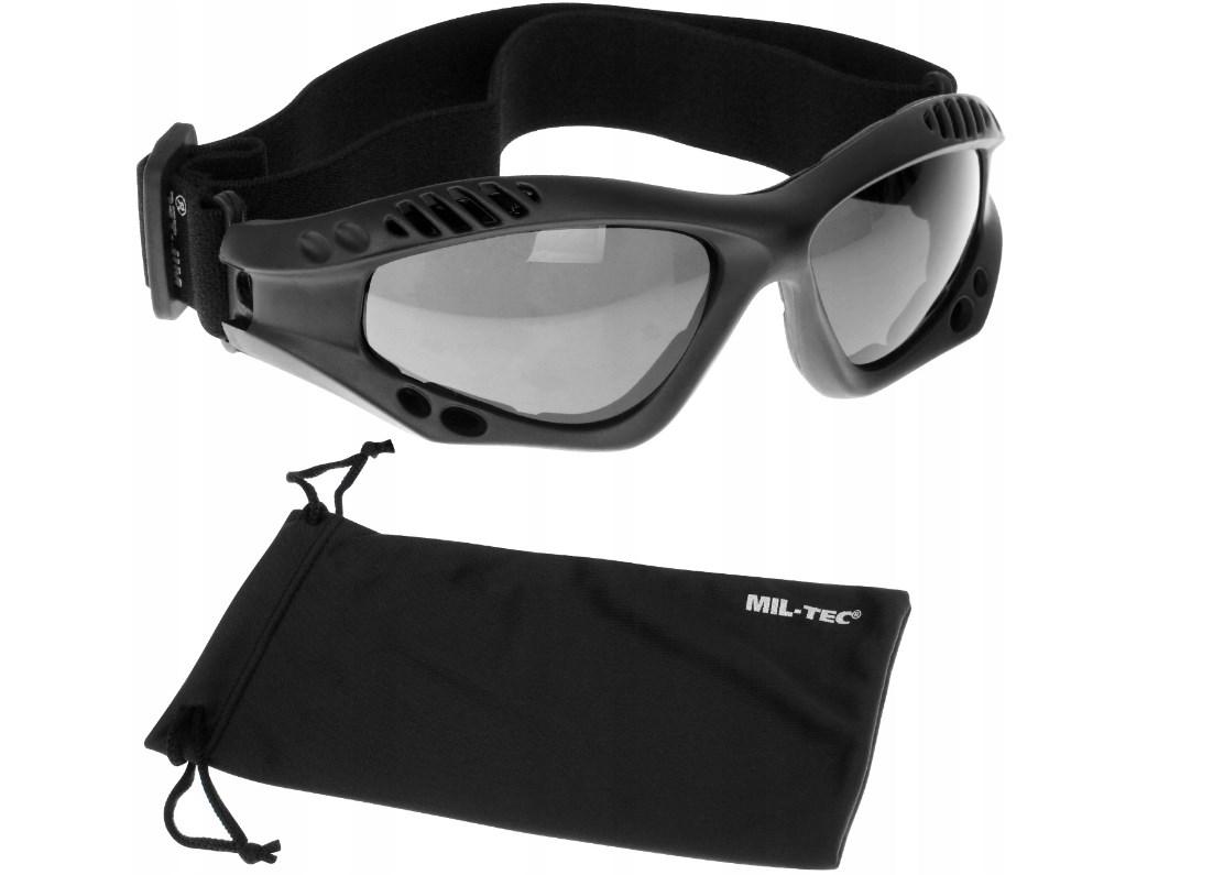 Тактичні Окуляри десантні MIL-TEC AIRPRO Black 15615302
