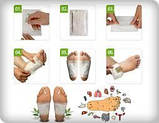 Очисний пластир детокс Кіні для виведення токсинів для ніг KINOKI cleanse energize foot patch, 10 шт., фото 7