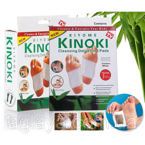 Пластырь детокс для стоп Киноки для выведения токсинов KINOKI cleanse ...