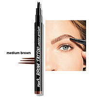 Маркер, фломастер ЛАЙНЕР ДЛЯ БРОВЕЙ «ТАТУ ЭФФЕКТ» AVON MARK 1 МЛ, Medium Brown/Коричневый