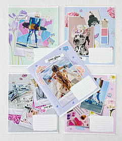 Зошит 12 аркушів клітинка You glow 3018{12к} Школярик Україна