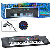 Піаніно MLS3738 (12шт) 75см, 44 клавіші, мікрофон, запис, на бат-ці, робота від мережі, в кор-ці,