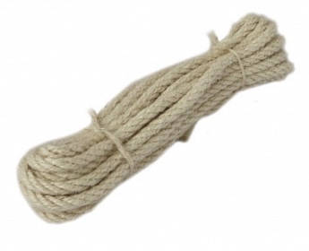 Канат джутовий діаметр 6мм, 5 м моток (Радосвіт)