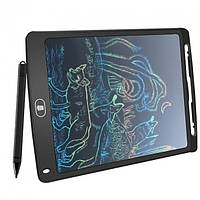 Графічний планшет дощечка для малювання та нотаток e-Writing Board 12" Чорний