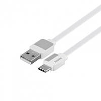 Зарядний дата кабель USB Type-C 1м Провід для передачі даних зарядки телефону ЮСБ Тайп Сі Шнур Тип-С 1m V3