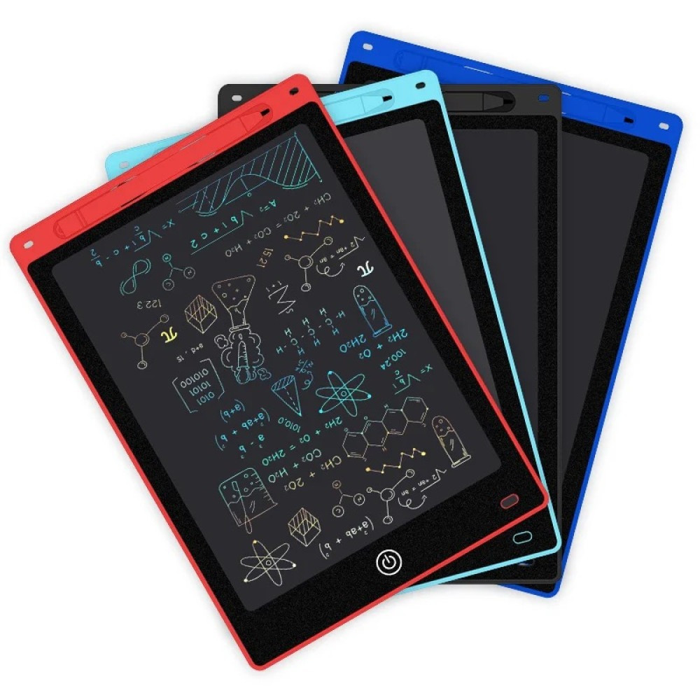 Графічний планшет дощечка для малювання та нотаток e-Writing Board 12" Червоний