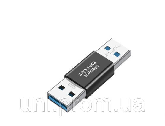 USB перехідник тип А штекер типу А штекер