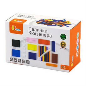 Набір для рахунку Viga Toys Дерев'яні палички Кюїзенера 116 шт. (51765)