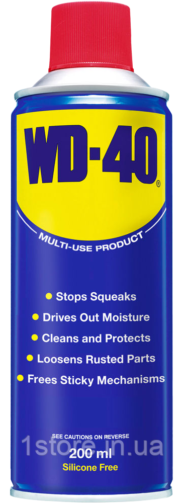 ВД-40 WD/200мл. Мастило універсальна проникаюча WD-40 антикорозійна 200мл