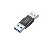 USB 3.0 переходник тип А папа штекер в тип А мама гнездо