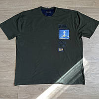 Чоловіча батальна футболка PoloPepe 3-6XL великі розміри Туреччина