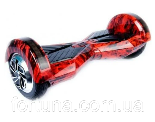 Гіроборд 8" Smart Balance Wheel Pro Полум'я Червоне