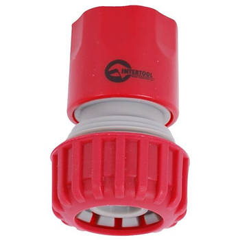 Конектор 1/2" для шлангу 3/4" 1 INTERTOOL GE-1017