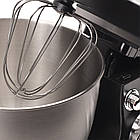 Тестоміс міксер планетарний DMS КМ-1500 Black 1500 Вт, 6 швидкостей, чаша 5 літрів, для замішування тіста, фото 2