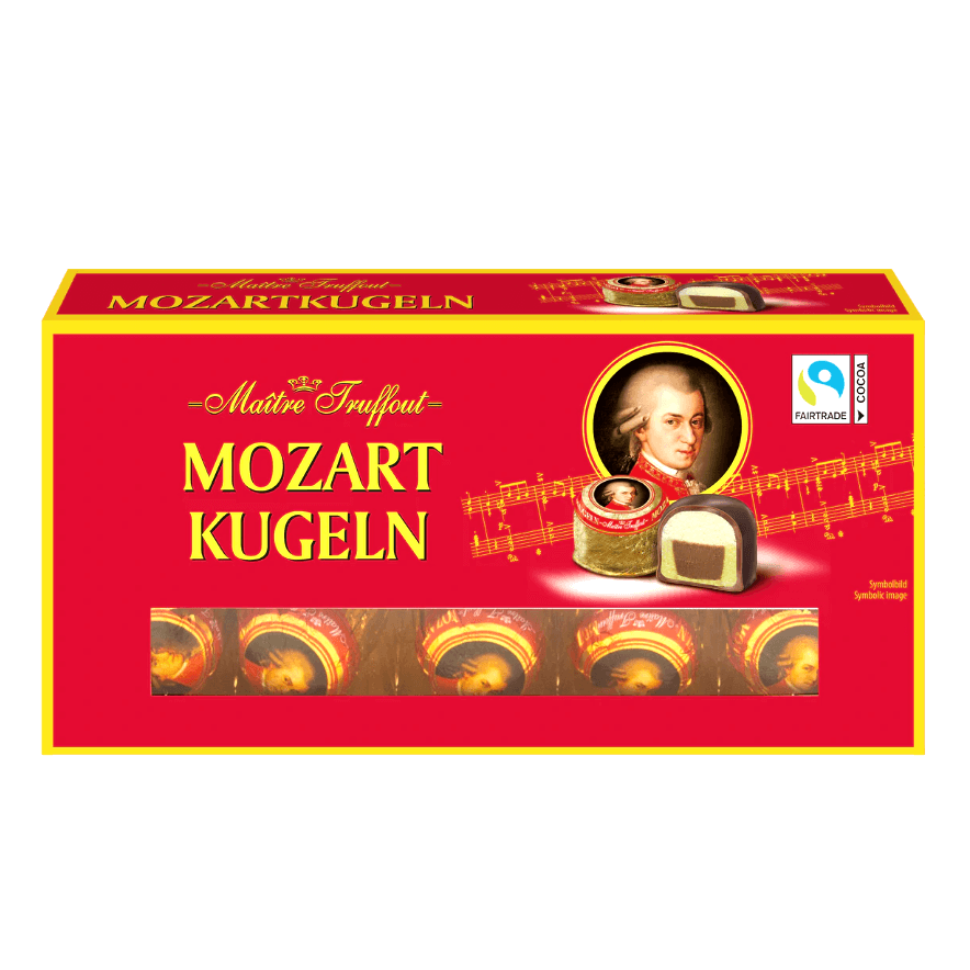 Цукерки Maître Truffout Mozart Kugeln 10шт., 200 г