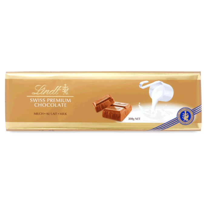 Шоколад Lindt Swiss Premium Chocolate Milk 300г