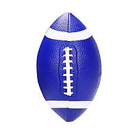 Мяч для регби Bambi RB2105 № 9, PU Синий , World-of-Toys