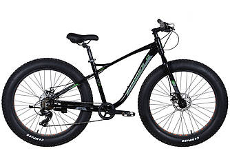 Велосипед 26" Formula PALADIN DD 2022 (чорно-зелений (м)) M (160-175 см)