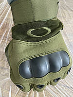 Безпалі рукавиці Combat олива, Тактичні рукавиці із захистом XL